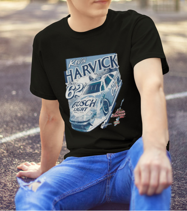Kevin Harvick 62 Busch Light Racing Car At 5 Flags Speedway June 28 T-Shirt