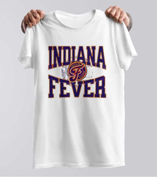 Indiana Fever Caitlin Clark Basketball Fever T-Shirt