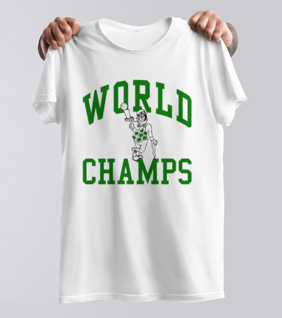 Boston Celtics World Champs Victory T-Shirt