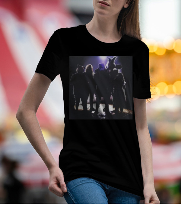 Fightful Wrestling Wyatt Sicks Illuminated Shadow Group Photo T-Shirt