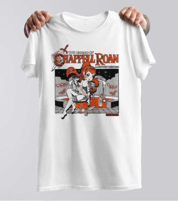 The Legend Of Chappell Roan A Midwest Princess Mysterious Enchantress Throne Scene T-Shirt
