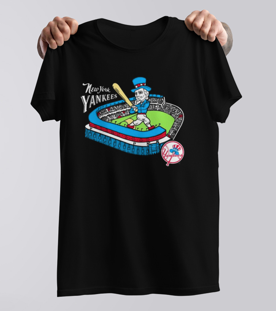 New York Yankees Uncle Sam Baseball MLB Team Stadium T-Shirt