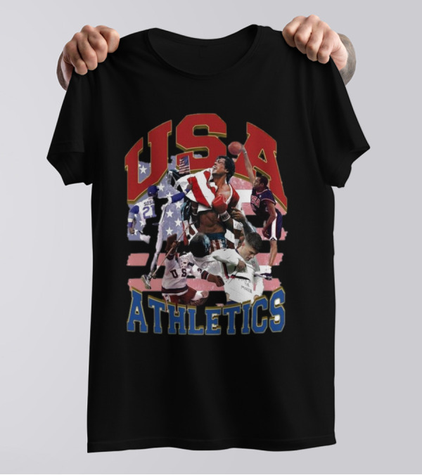 USA Athletics Almost Friday Iconic Sports Moments T-Shirt