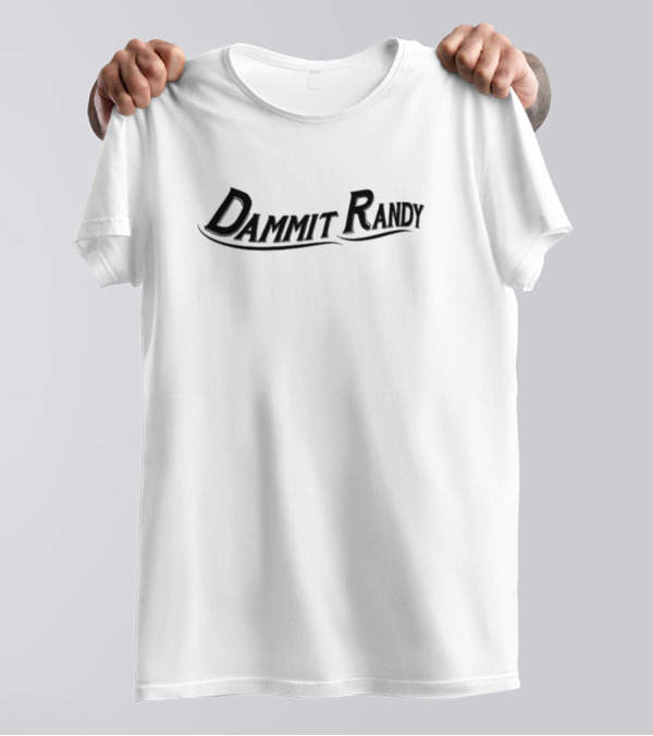 Miranda Lambert Dammit Randy Text T-Shirt