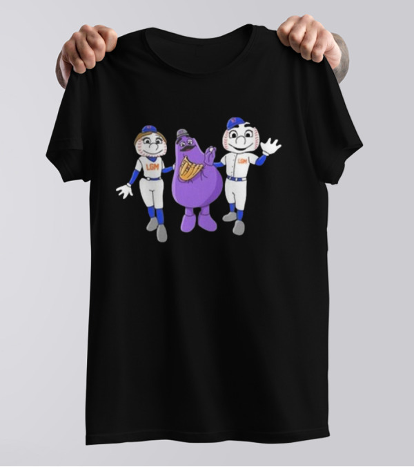Nym And Friends LGM Alternate Vintage Baseball Mascots T-Shirt