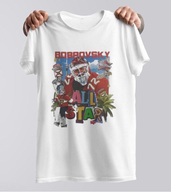 Bobrovsky All Star 72 Florida Panthers NHL T-Shirt