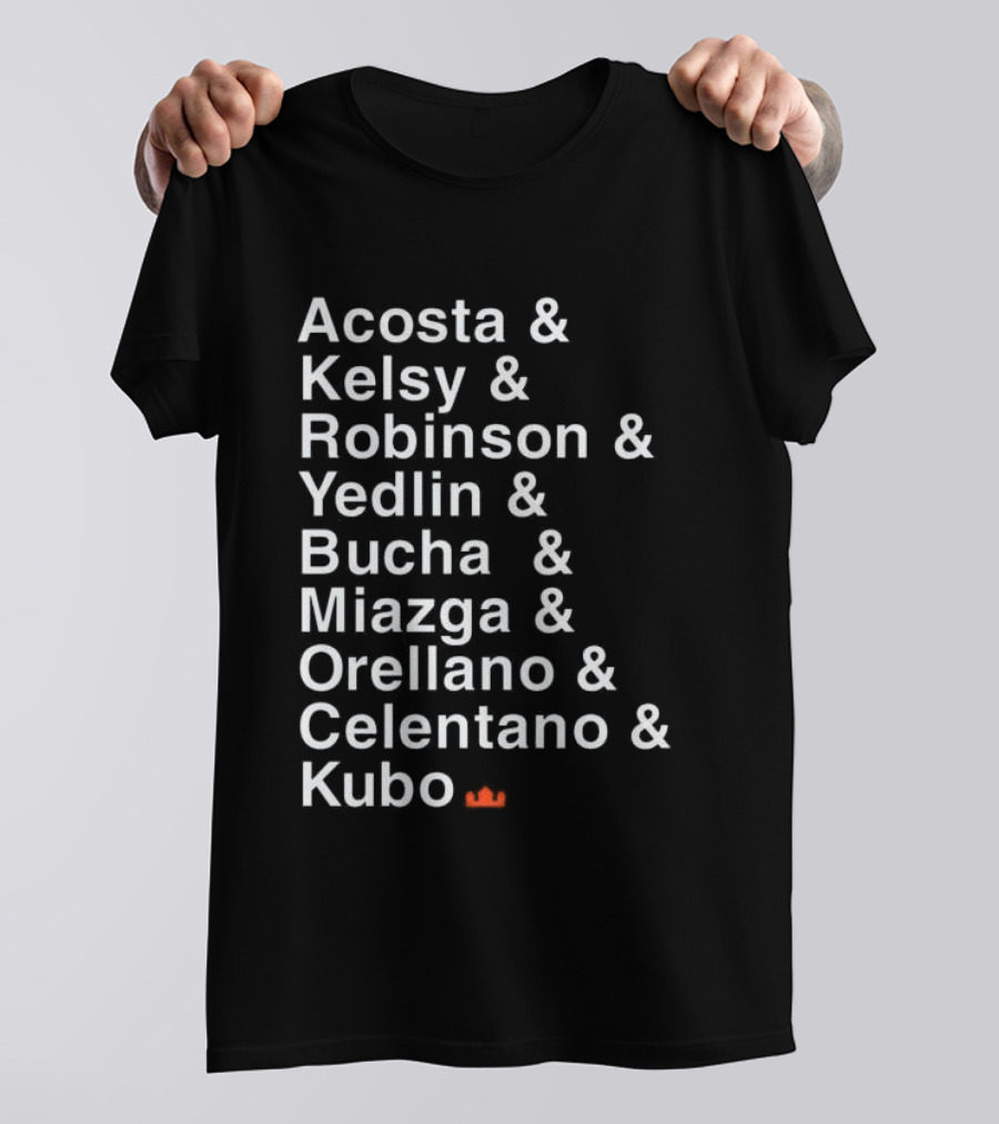 Acosta Kelsy Robinson Yedlin Bucha Miazga Orellano Celentano Kubo Crown T-Shirt