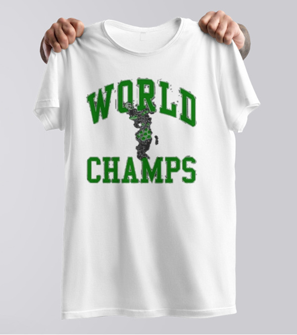 Bos World Champs Basketball Victory T-Shirt