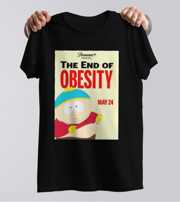 Paramount Original The End Of Obesity May 24 Featuring Iconic Cartoon Character T-Shirt