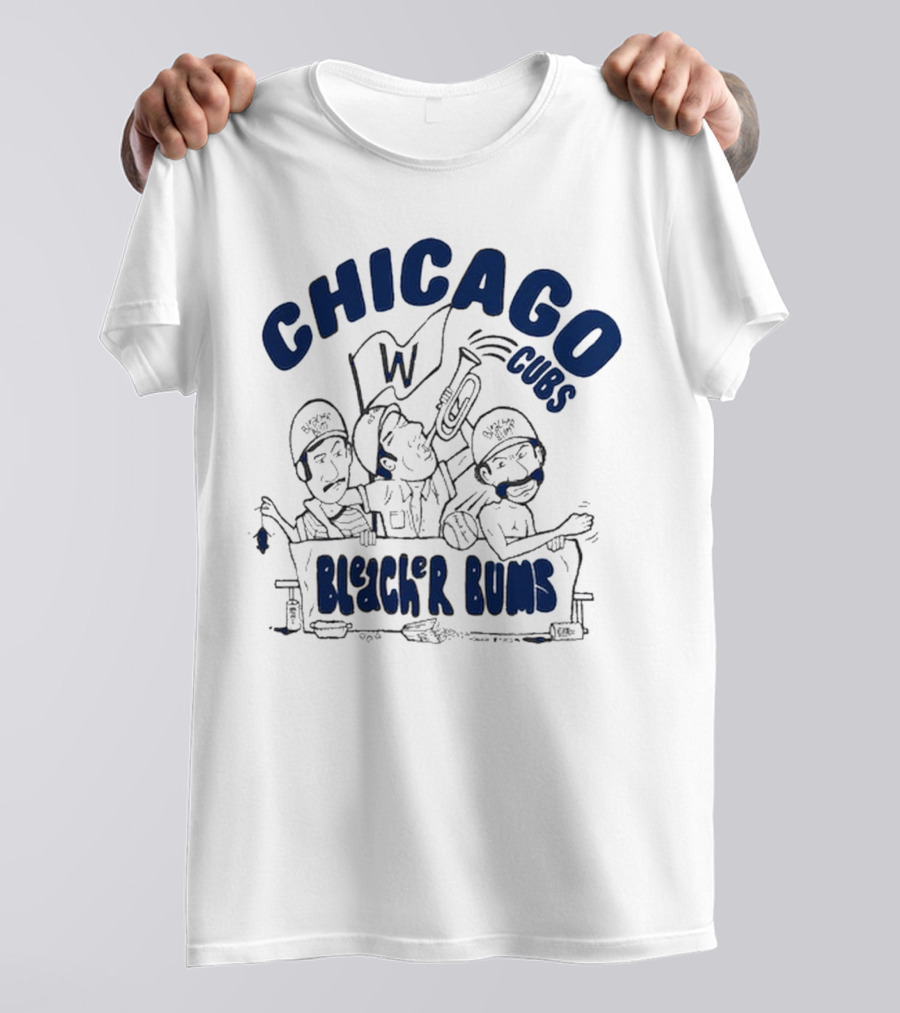 Chicago Cubs Bleacher Bums Tri-Blend T-Shirt