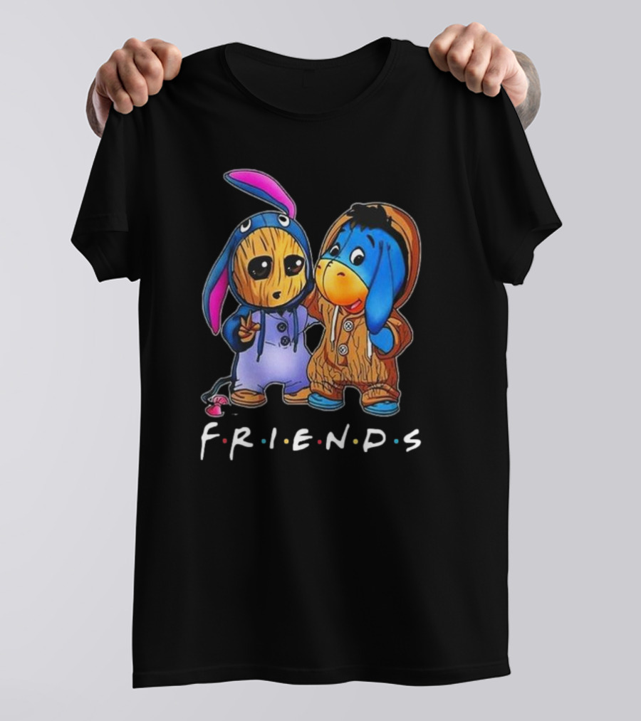 Groot Eeyore Friends Best Buddies Forever T-Shirt
