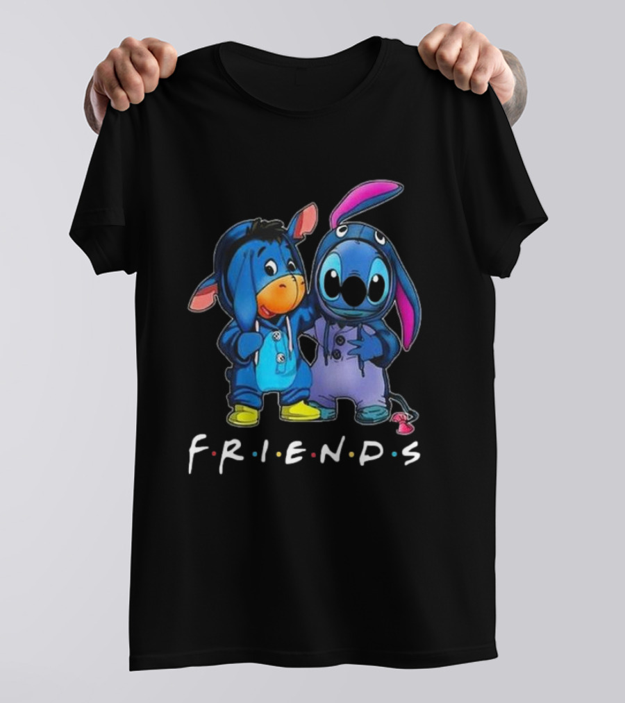 Eeyore Stitch Best Friends For Life F.R.I.E.N.D.S T-Shirt