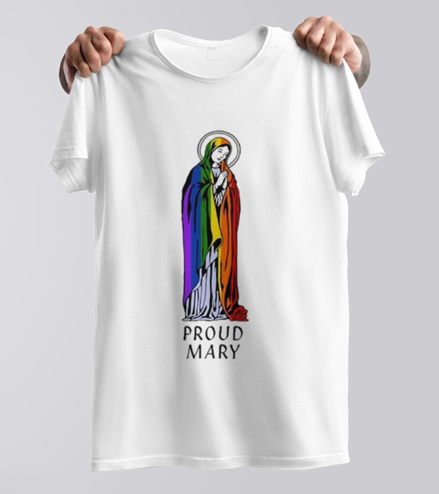 Proud Mary With Rainbow Pride Flag Colors T-Shirt