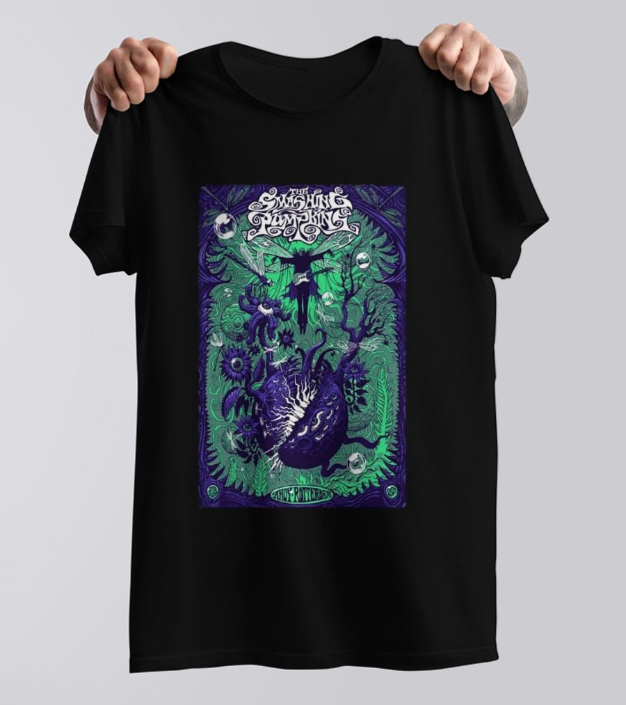 The Smashing Pumpkins Gothic Rotterdam Ahoy Psychedelic T-Shirt