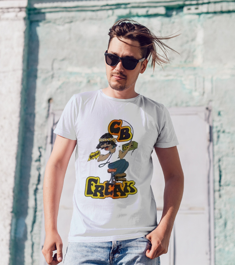 CB FREAK Breaker Trucker CB Radio Enthusiast T-Shirt