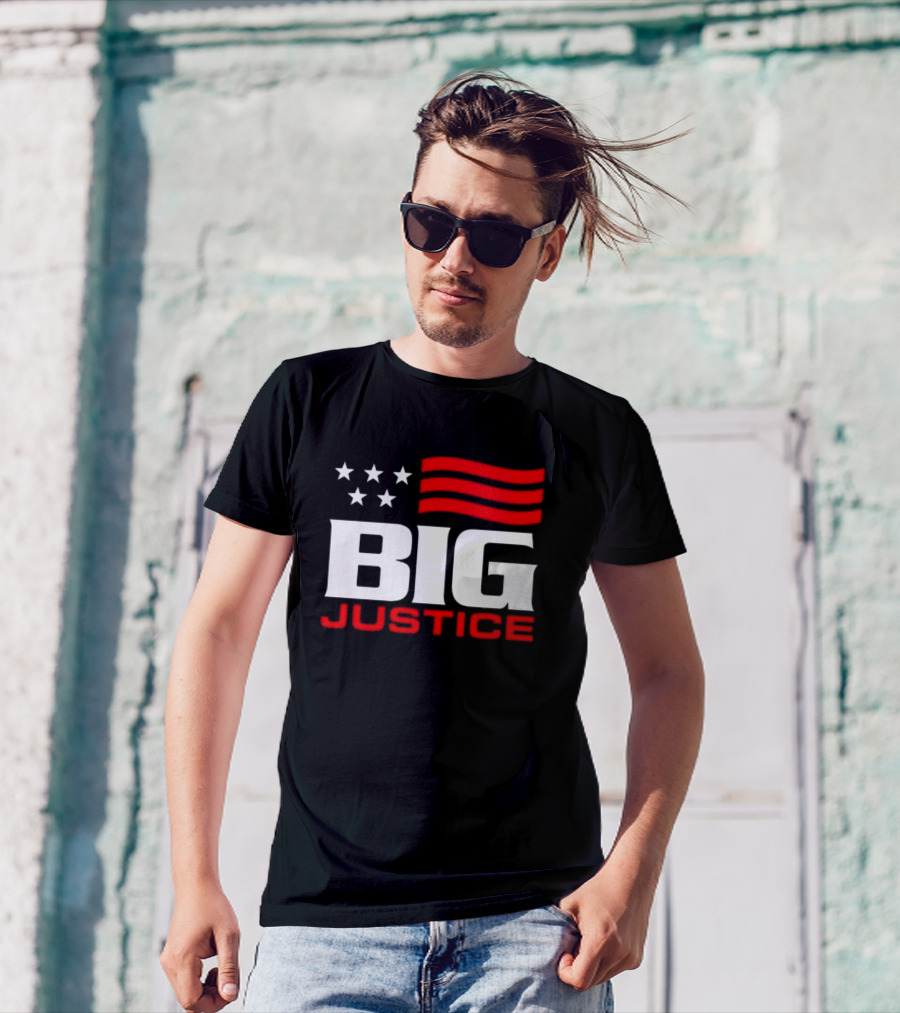 BIG JUSTICE American Flag T-Shirt