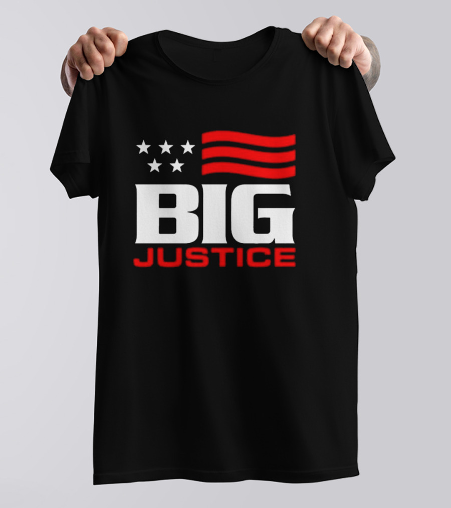 BIG JUSTICE American Flag T-Shirt
