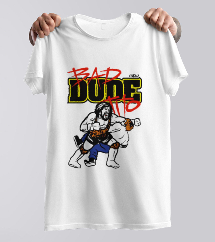 Bad Dude Tito MLW Wrestling Action T-Shirt