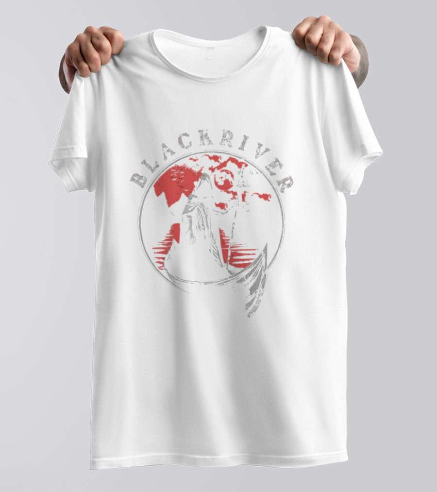 Blackriver The Ferryman Charon Mythology Circle T-Shirt