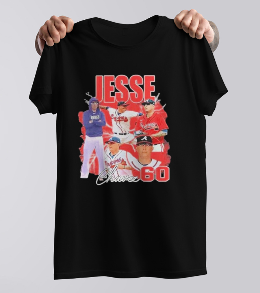 Braves Jesse Chavez 60 T-Shirt