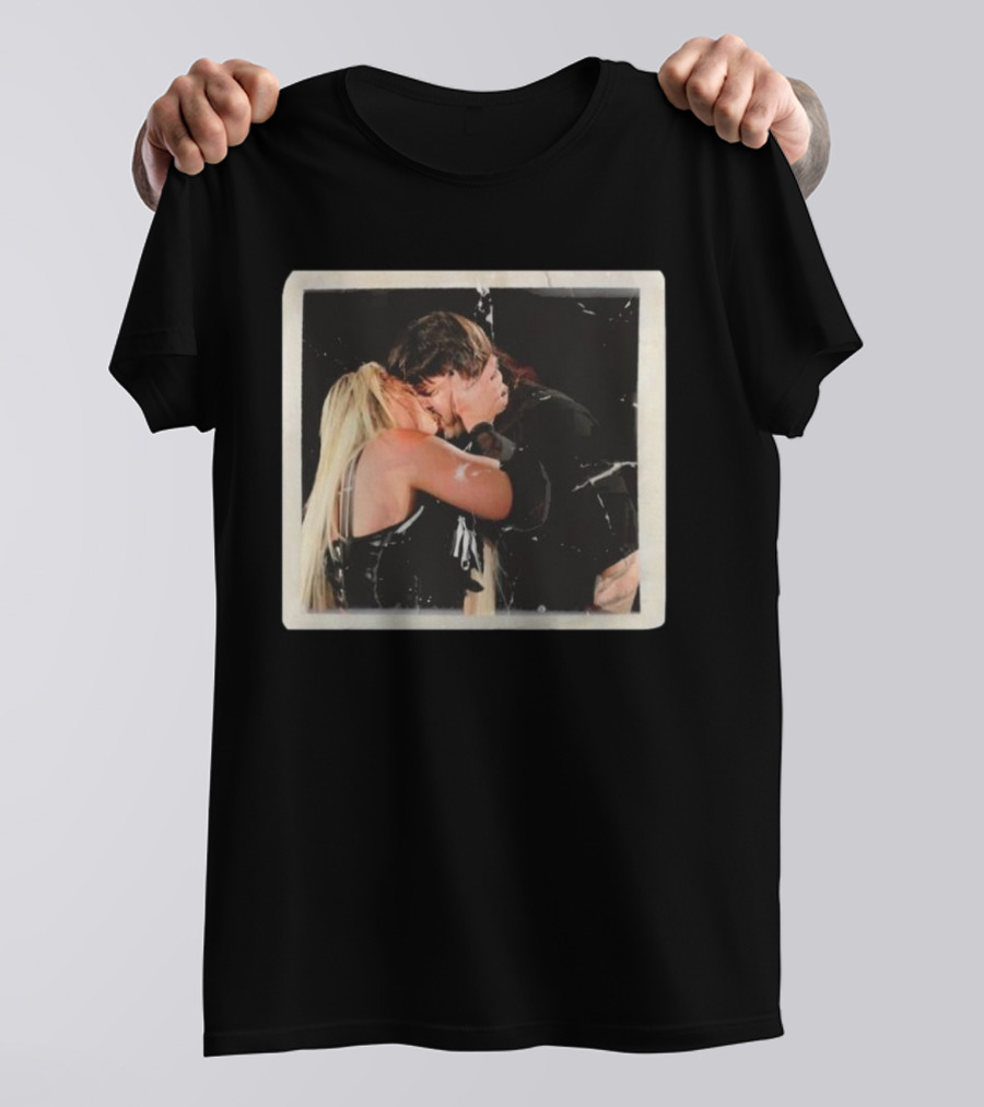 Liv Morgan Dominik Mysterio Candid Kiss Moment T-Shirt