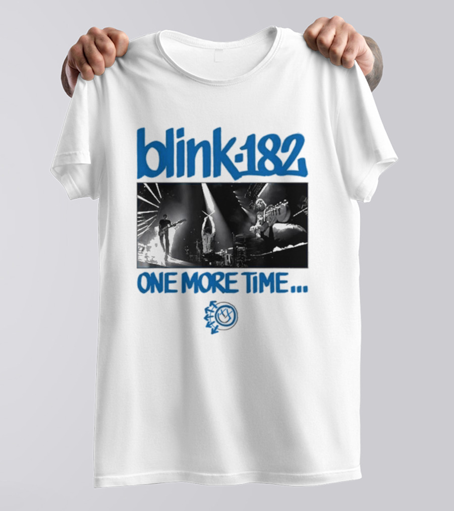 Blink-182 One More Time Concert Photo T-Shirt