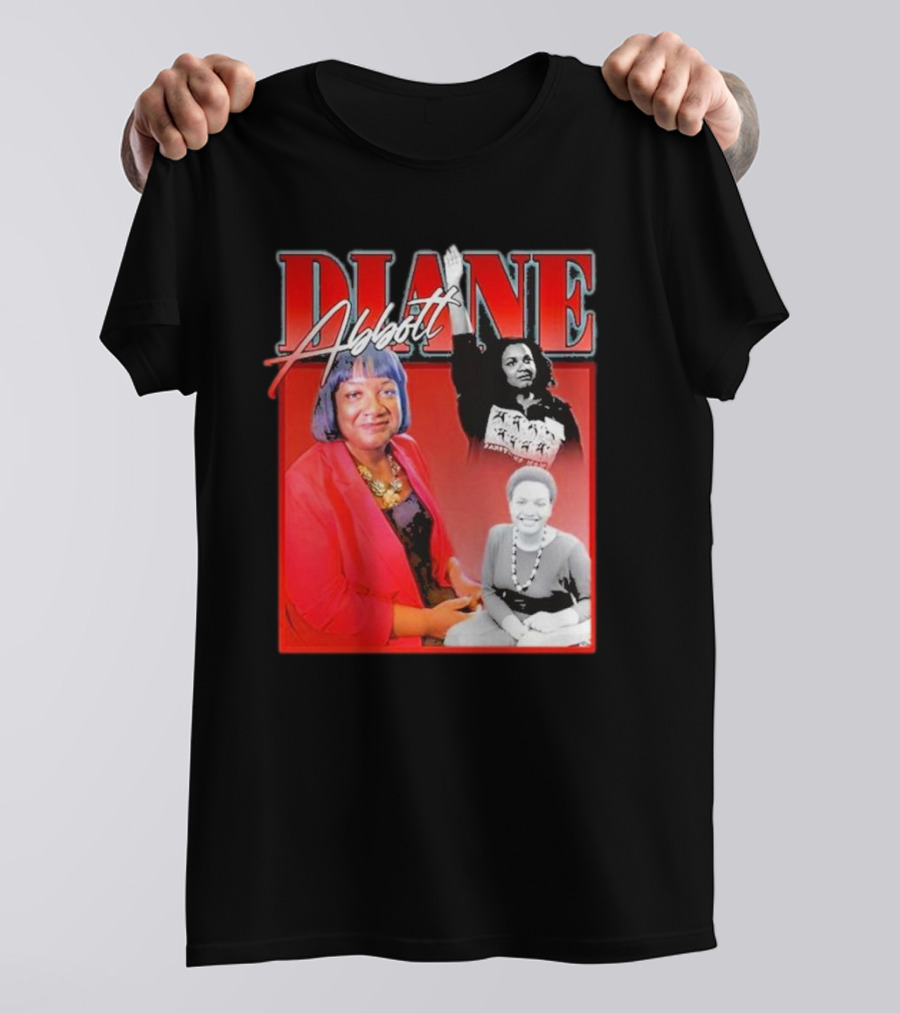 Diane Abbott Empowerment Portrait Collage T-Shirt