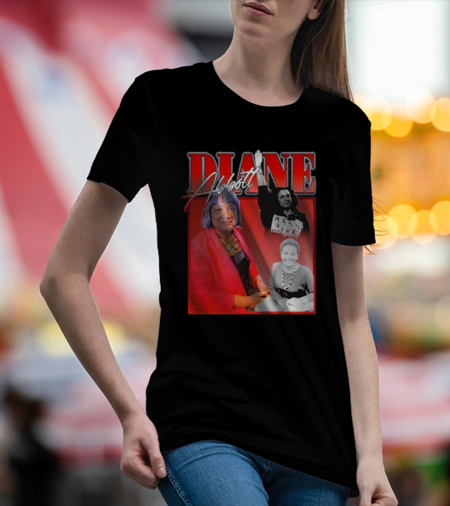 Diane Abbott Empowerment Portrait Collage T-Shirt
