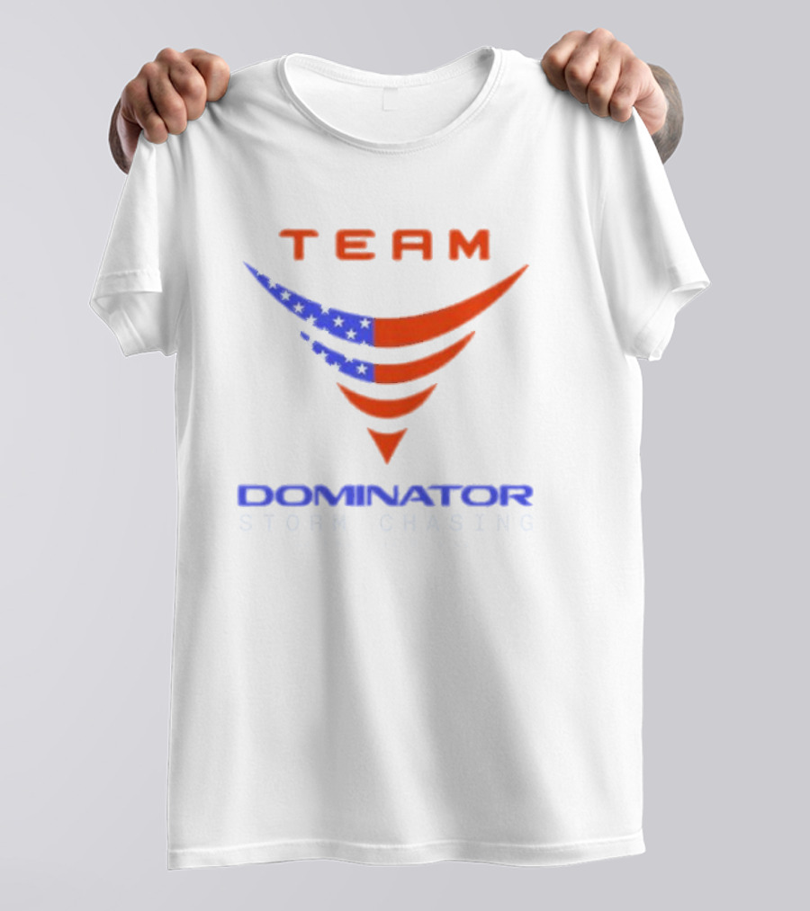 Team Dominator Storm Chasing American Reed Timmer PhD T-Shirt