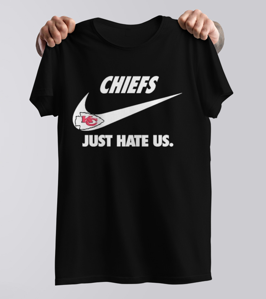 CHIEFS KC Just Hate Us T-Shirt