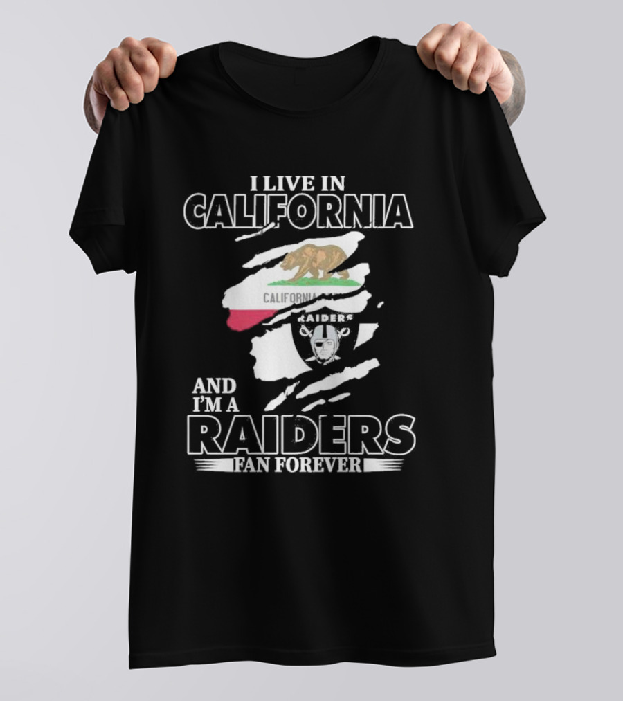California Living Raiders Fan Forever T-Shirt