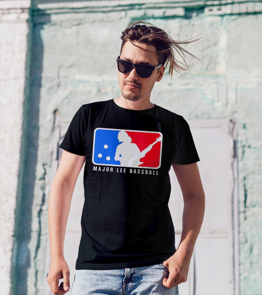 MAJOR LEE BASSBALL Bass Guitar T-Shirt