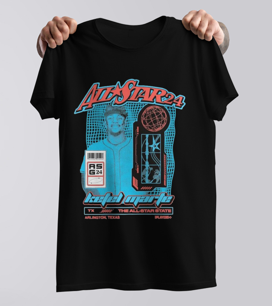 All-Star 24 Ketel Marte Arlington Texas ASG 24 The All-Star State T-Shirt