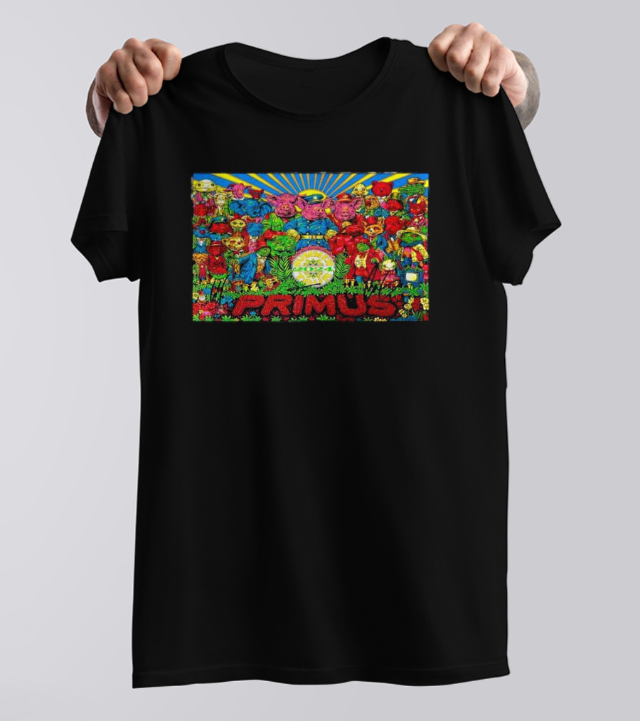 Primus Kaleidoscopic Creatures Summer Tour T-Shirt