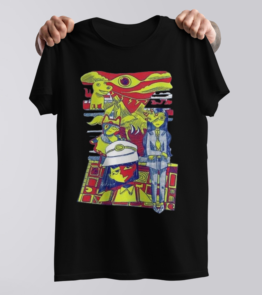 Fangamer Blood Hub MOTHER Boundaries Surreal Characters T-Shirt