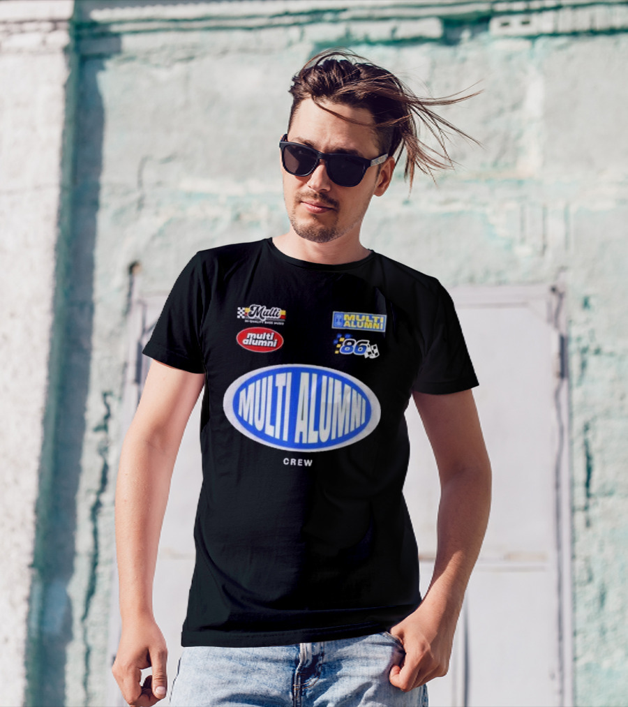 Big K.R.I.T. Multi Alumni Racing Crew 86 High-Quality Bass Music T-Shirt