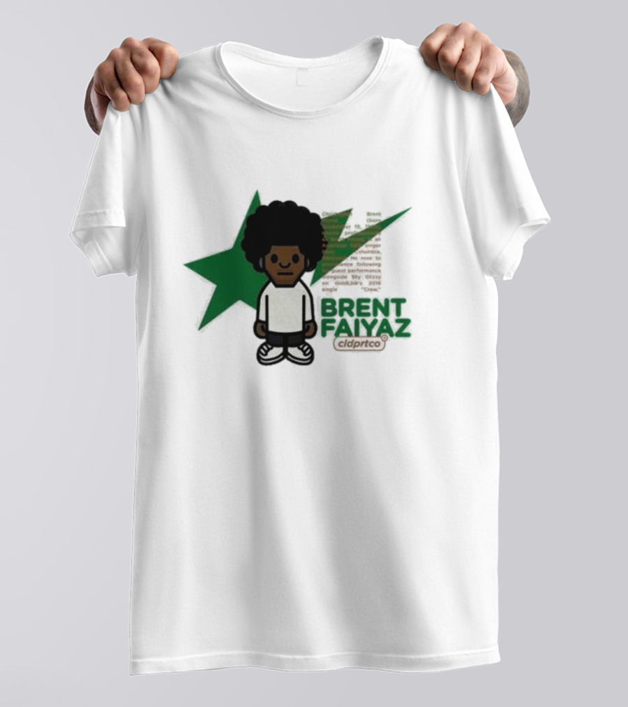 Brent Faiyaz Cold Prints Babymilo Star T-Shirt