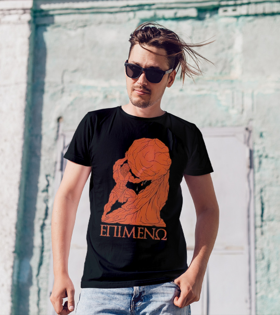 Raskolapparel Sisyphus Greek Mythology EPIMENΩ T-Shirt