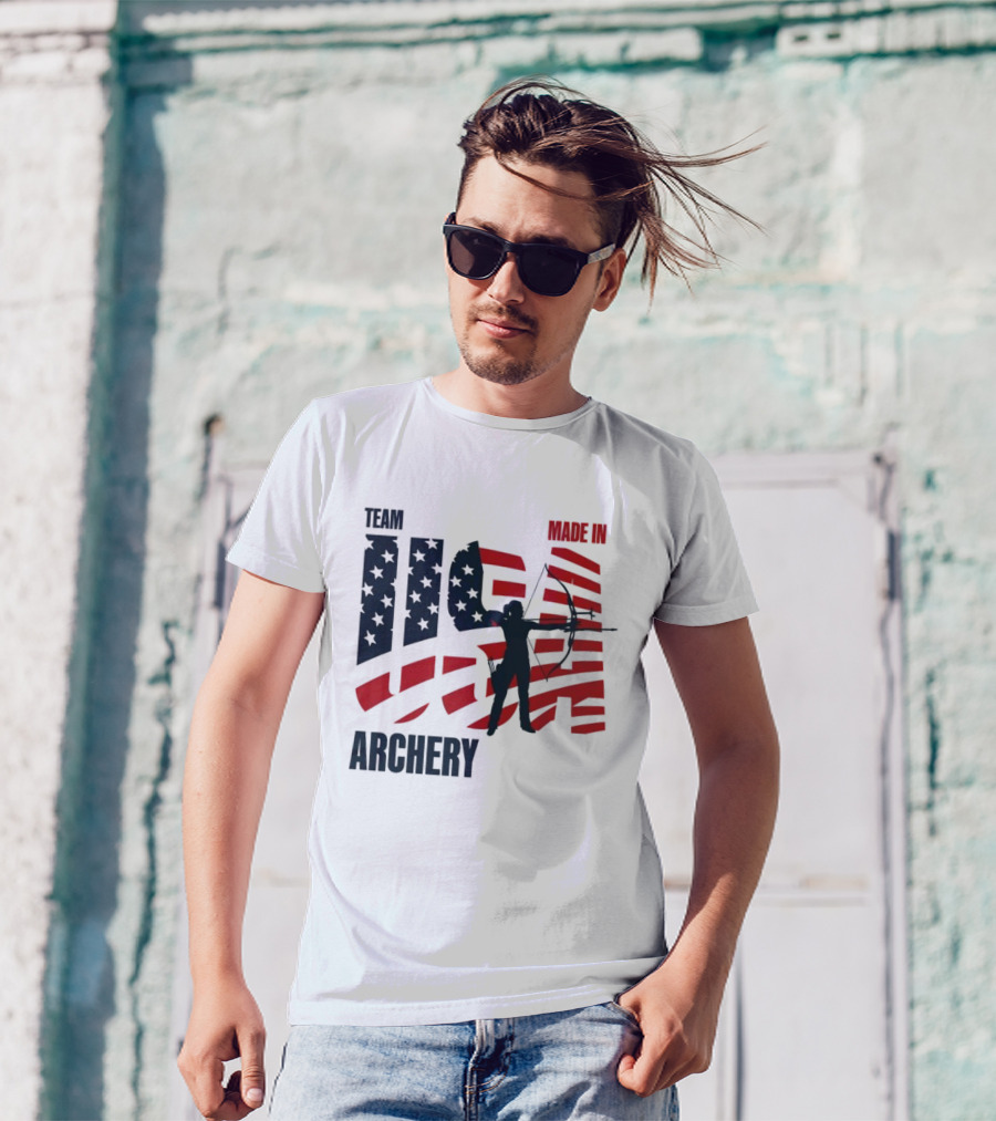 Team USA Archery Made In Olympic T-Shirt