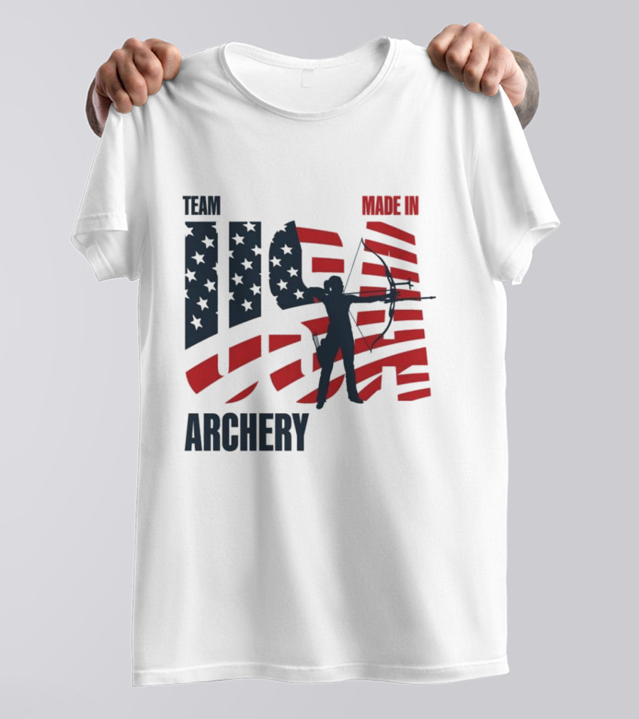 Team USA Archery Made In Olympic T-Shirt