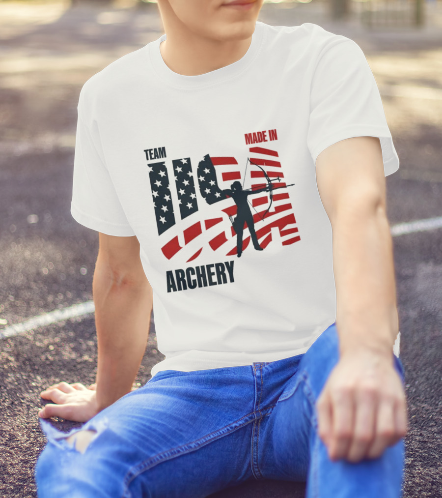 Team USA Archery Made In Olympic T-Shirt