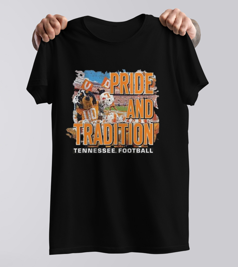 Tennessee Football Pride And Tradition Vols Stadium T-Shirt
