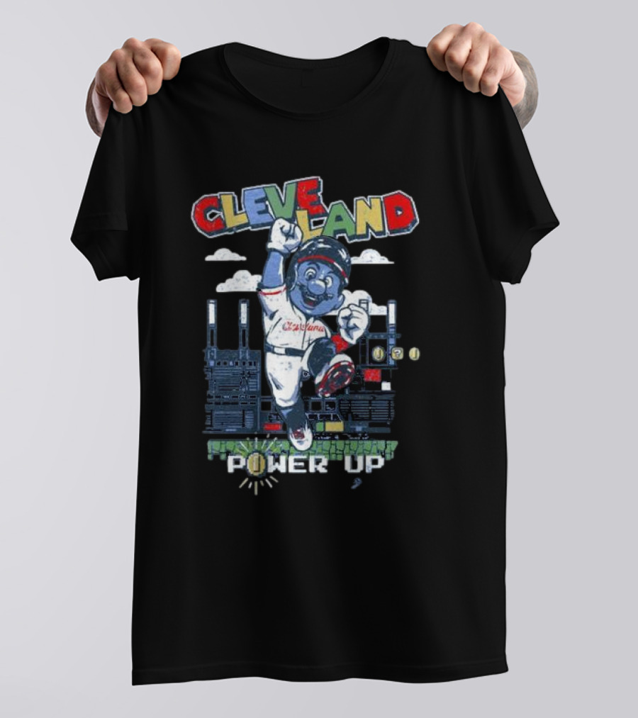 Cleveland Baseball Power-up Stadium Hero T-Shirt