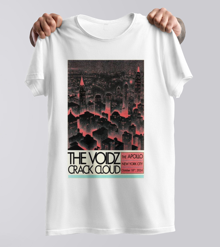 The Voidz Crack Cloud The Apollo New York City October 18th T-Shirt