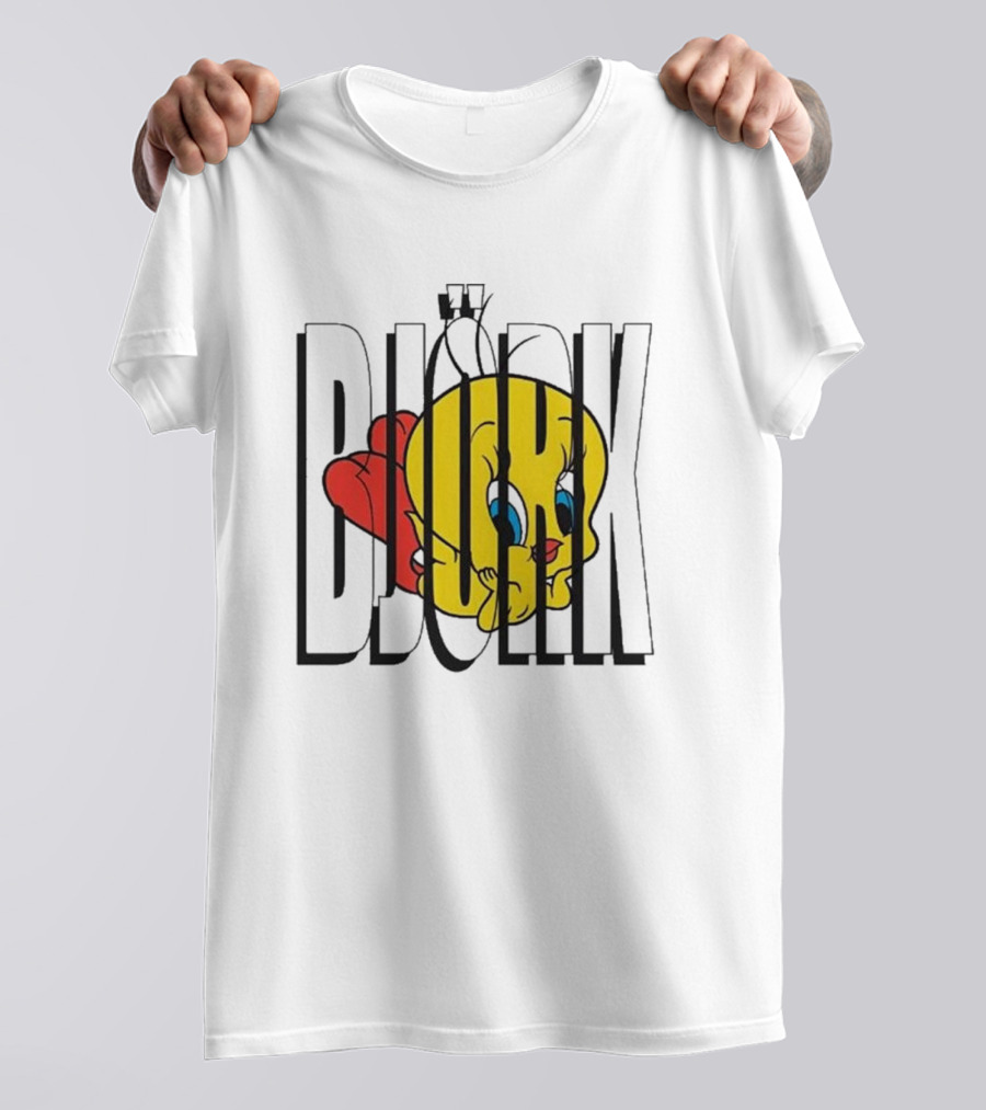 Björk Tweety Bird Mashup T-Shirt