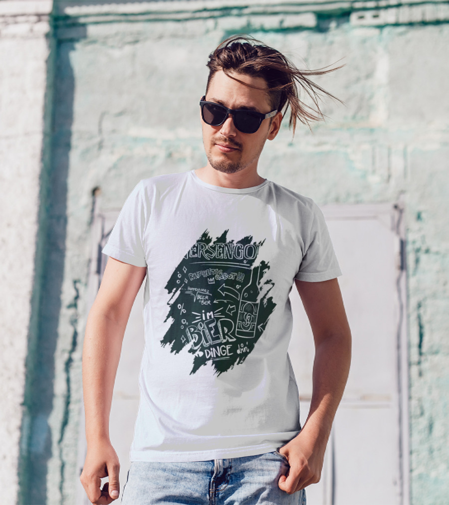 Versengold Im Bier Sind Dinge Drin Reinheitsgebot Hopfen Malz Bier T-Shirt