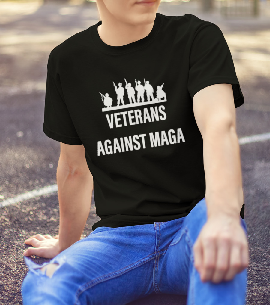 Veterans Against Maga Soldiers T-Shirt