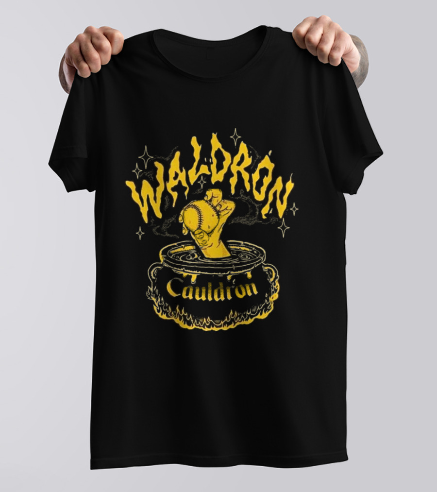 Waldron Cauldron Classic Blend Fabric Baseball Magic T-Shirt