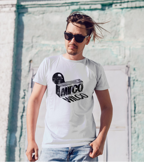Wilco Stamp Rubber Ink Block T-Shirt