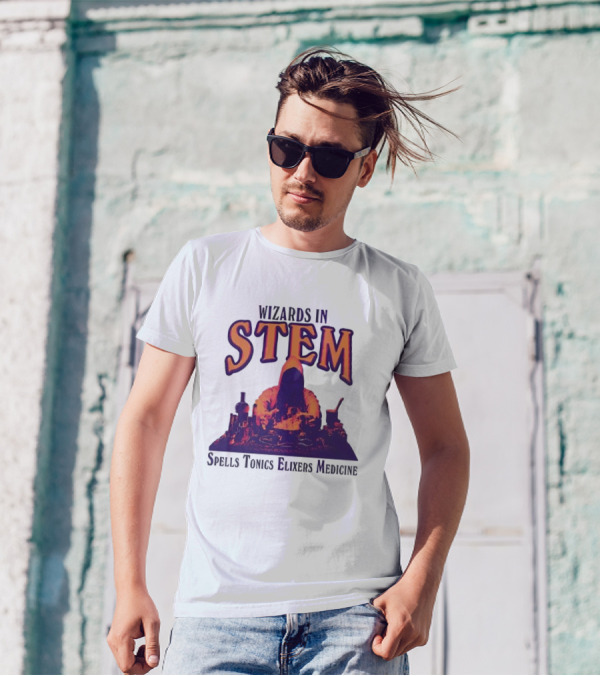 Wizards In STEM Spells Tonics Elixers Medicine T-Shirt